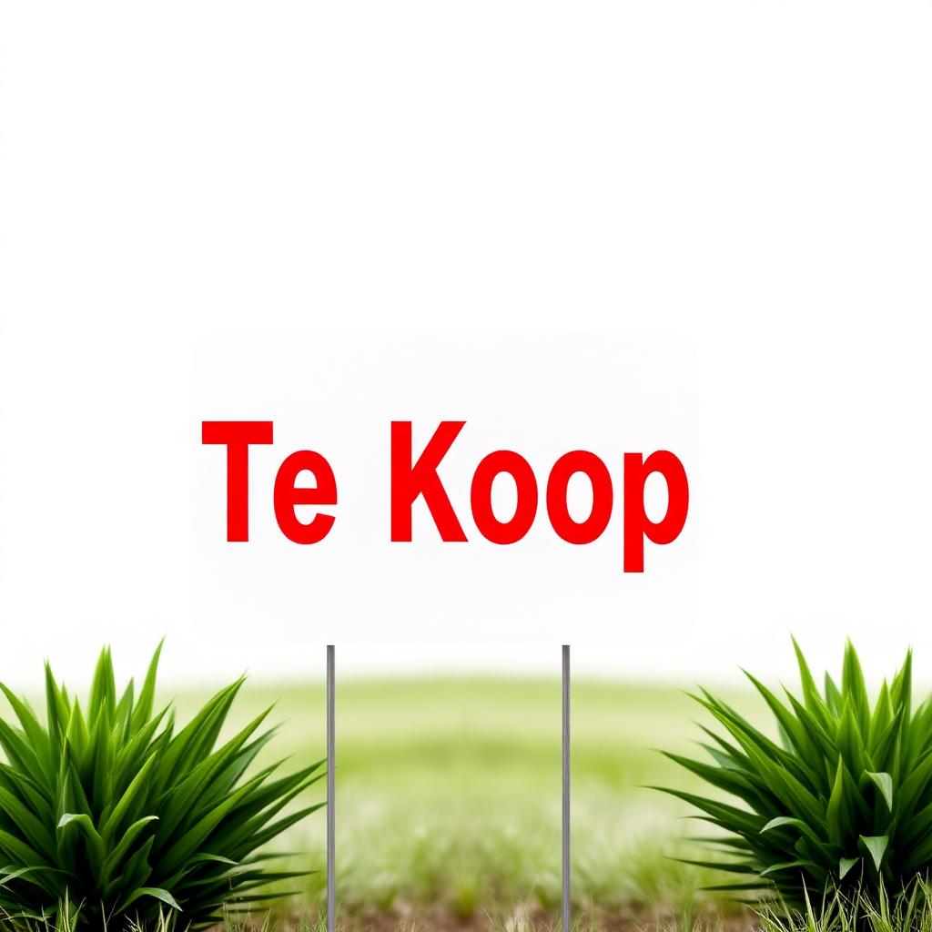 Makelaarsbordsticker