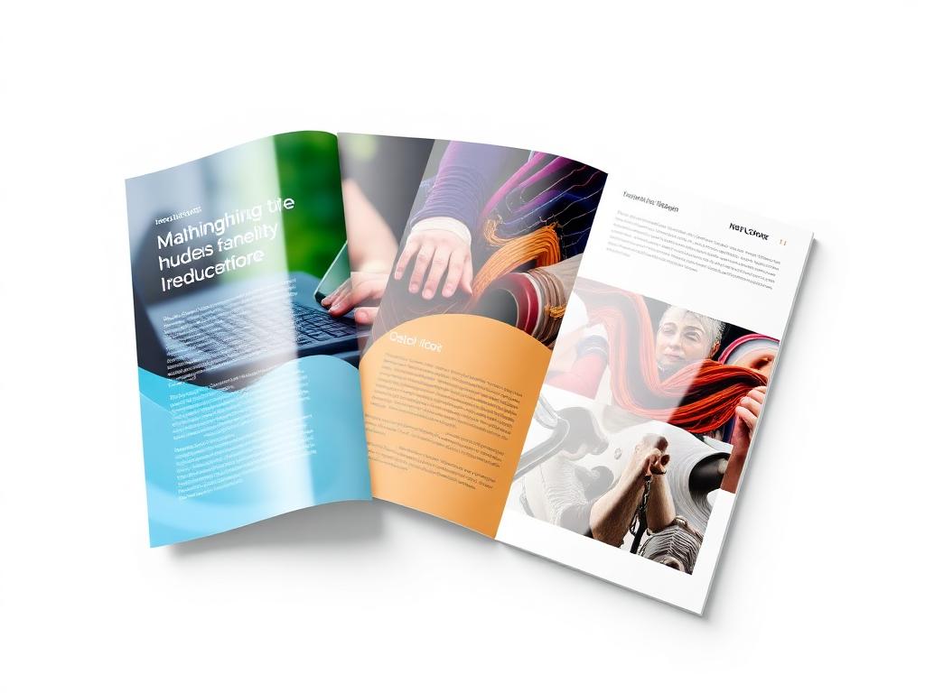 Brochure en flyers in full color