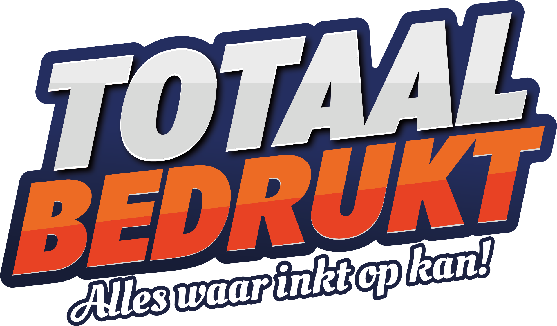 Totaalbedrukt logo